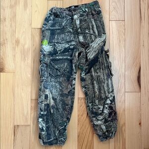 Mossy Oak Camouflage Cargo Pants Kids 6/7